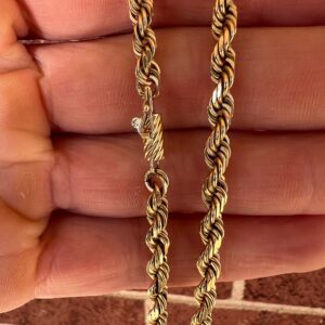 14k 44.5g Rope Chain - 24”