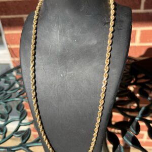 Alternative view of 14k 44.5g Rope Chain - 24”