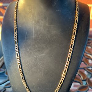 10k 18.7g Figaro Chain 20”
