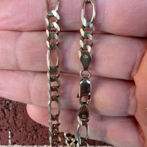 10k 27.1g Figaro Chain 24”