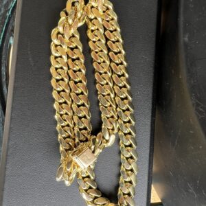 10k 215.5g Cuban Chain 22”