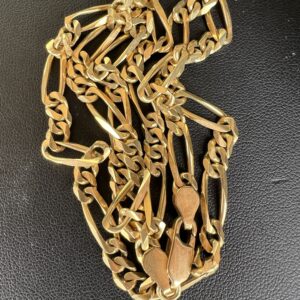 14k 25.4g Figaro Chain 20”