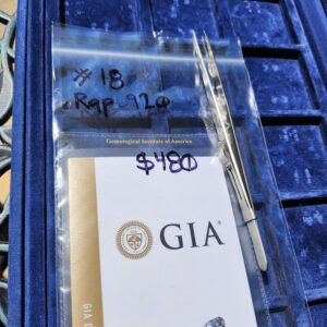 Alternative view of #18 0.66ct GIA Round Brilliant J SI2