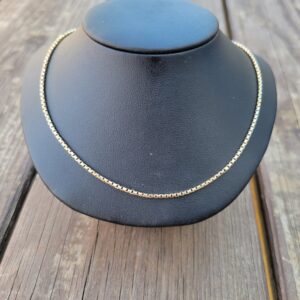 14k 13.2g box chain- 30"
