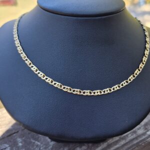14k 11.8g unique link mariner chain- 22"
