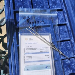 Alternative view of #3 0.51ct GIA Princess E VS1