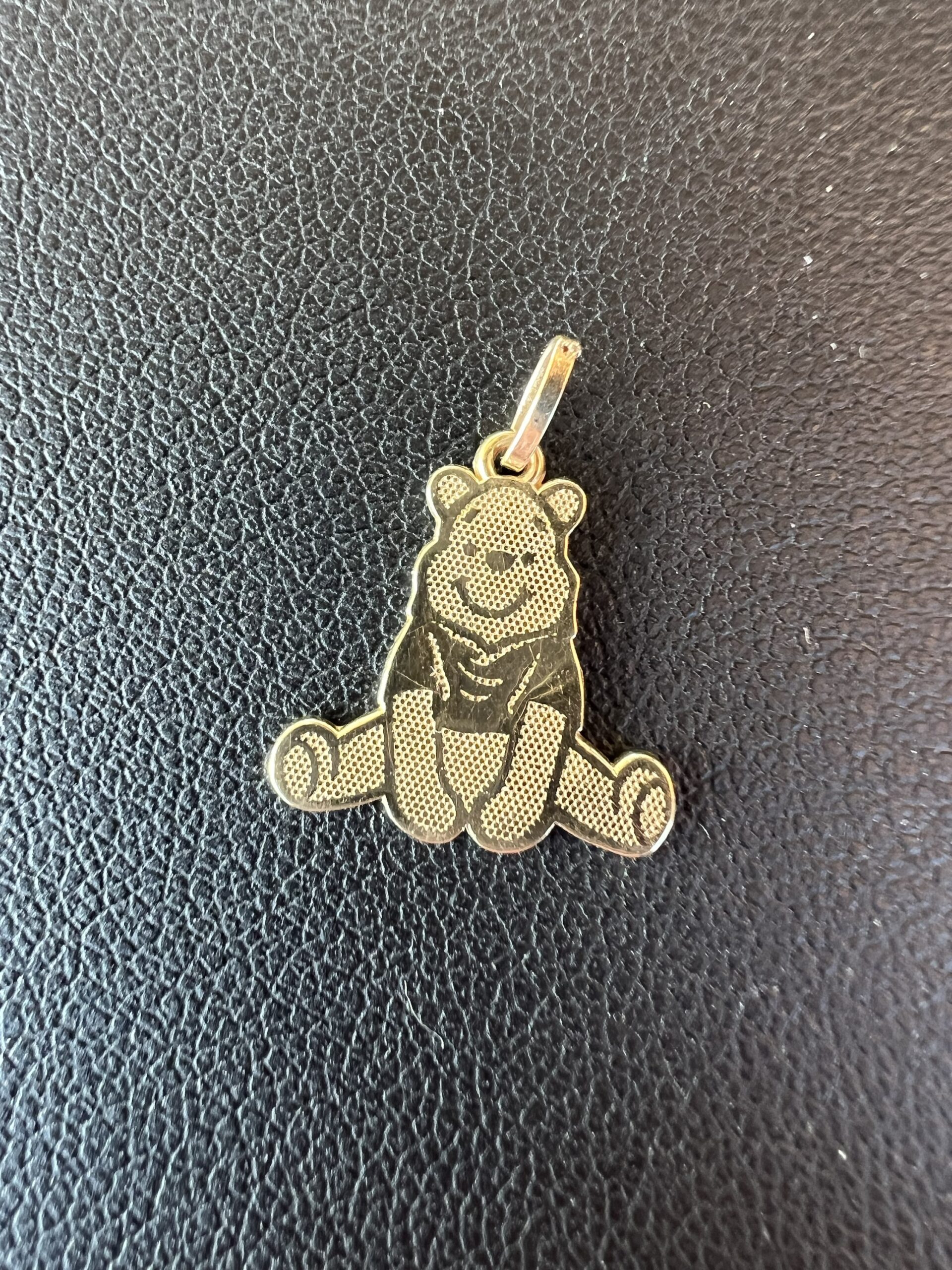 10k Gold Winnie the Pooh Bear Charm - Image 4