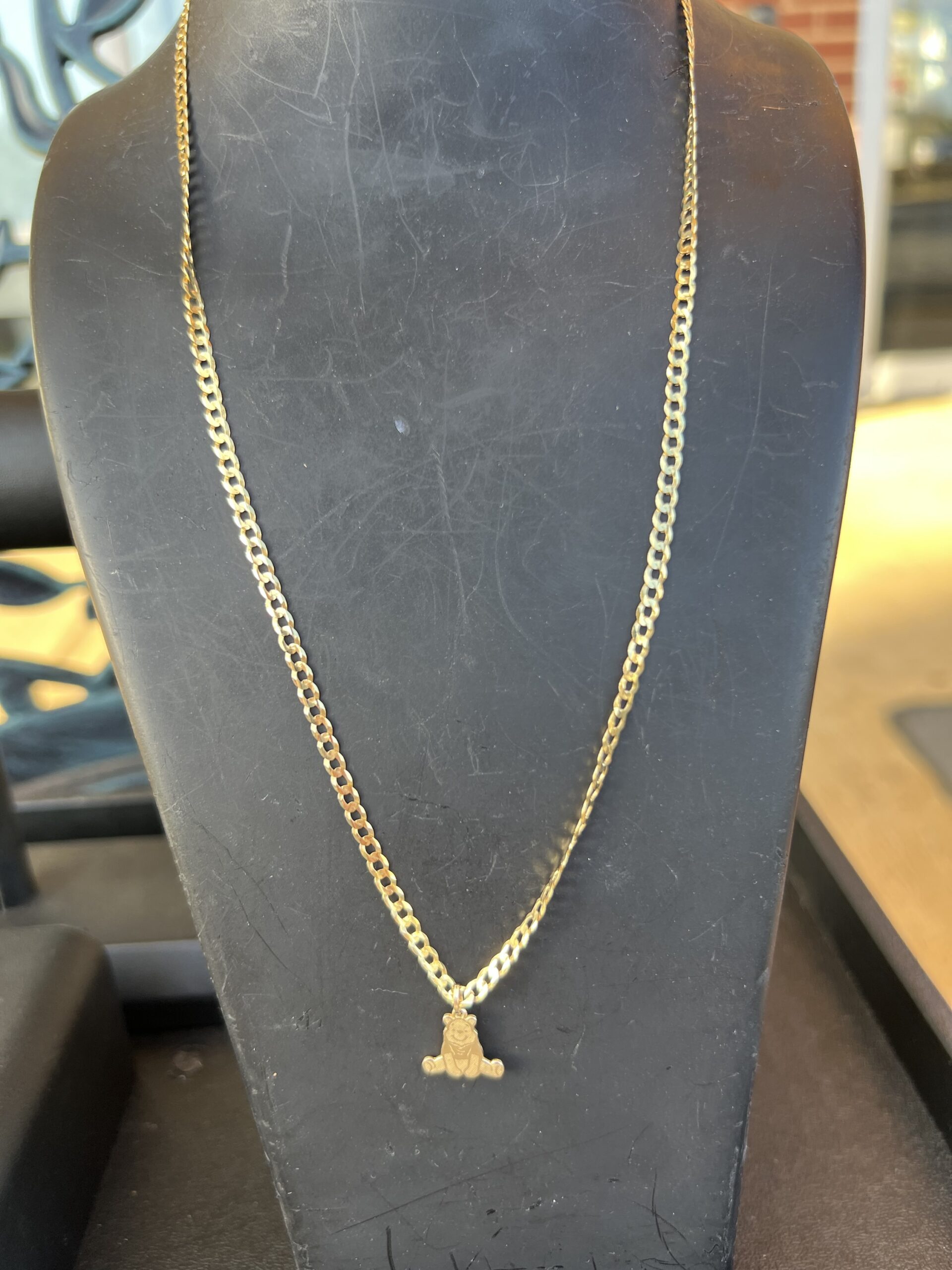 10k Gold Winnie the Pooh Bear Charm - Image 3