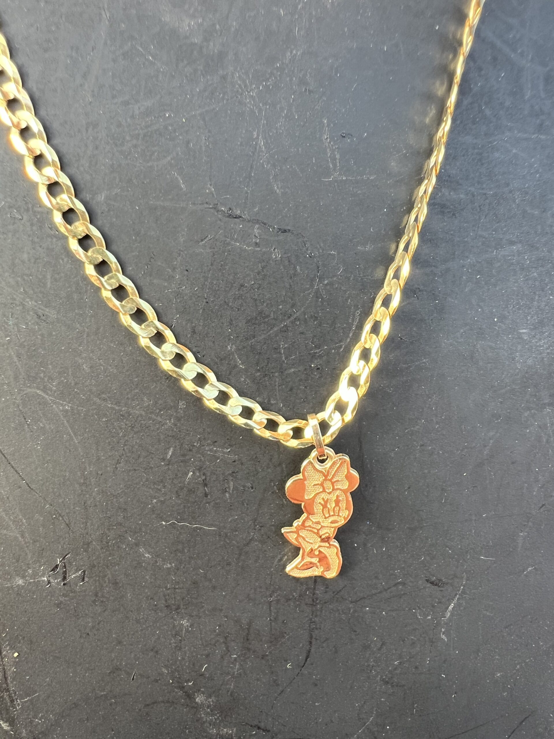 10k Gold Minnie Mouse Charm