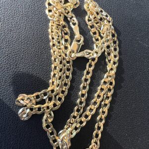 Alternative view of 10k Cuban Chain 4.7g 20”