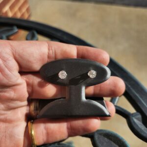 Alternative view of 14k 1.1g Classic Studs 1.35tcw