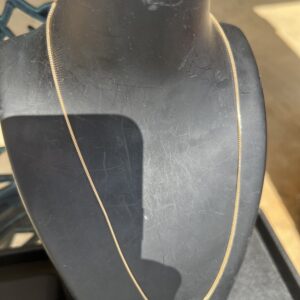 14k 4.1g Franco Gold Chain 20”