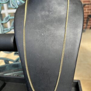 10k 5.2g Cuban Gold Chain 24”