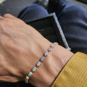 Alternative view of 14k Gold Opal Bracelet