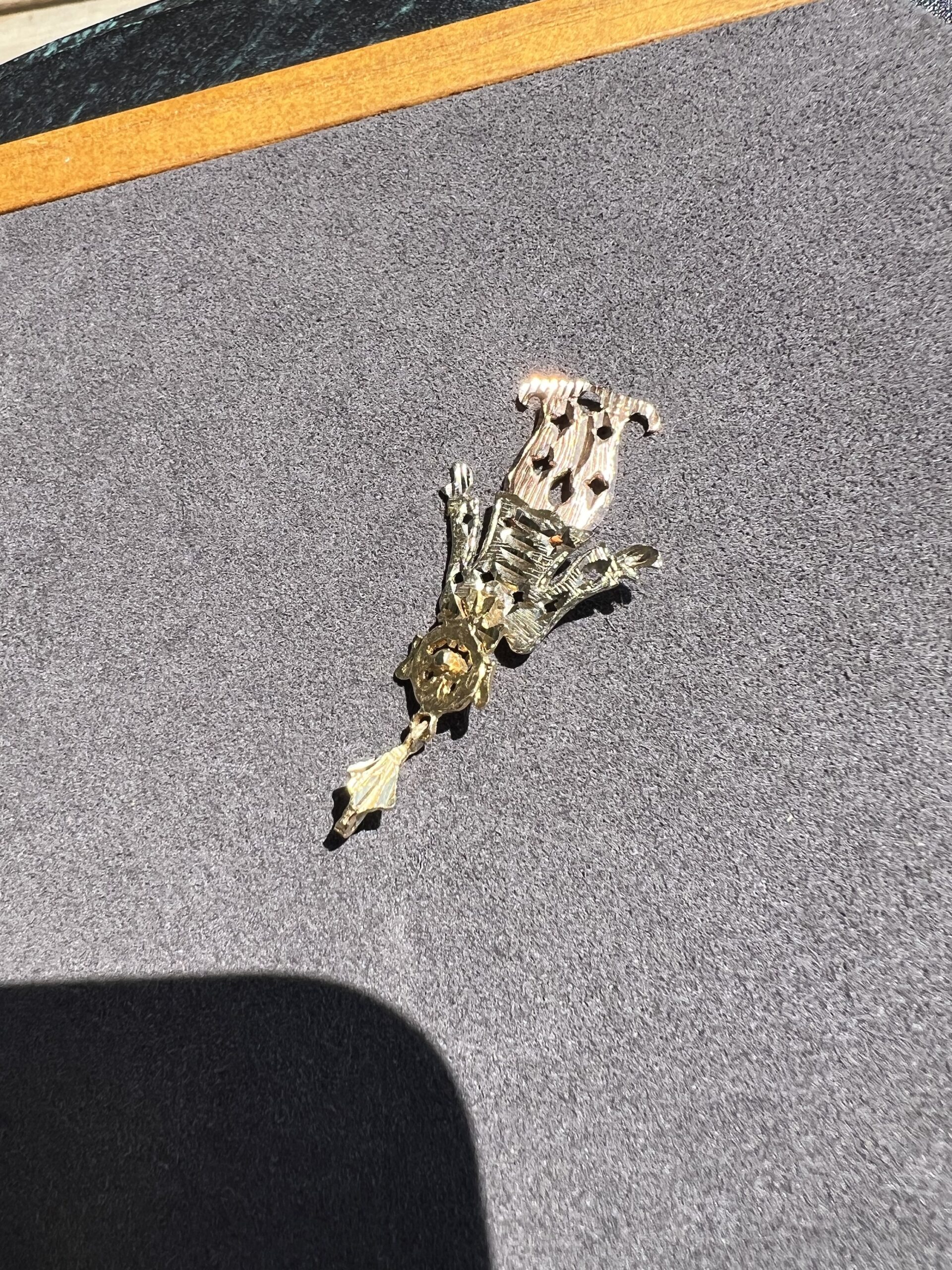 14k 2.6g Gold Clown Multi-Color Charm - Image 2