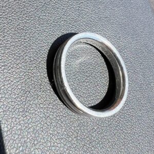 Platinum 7.8g Ring Sz 6.75