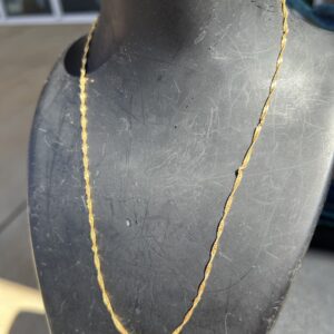 14k 2.5g Singapore Gold Chain 18”