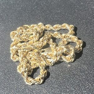 Alternative view of 10k 6.1g Gold Rope Chain 18”
