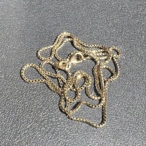 Alternative view of 10k 3.2g Gold Franco Chain 20”