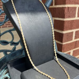Alternative view of 14k 50.8g Gold Rope Chain 29”