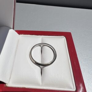 14k 1.8g White Gold Ring Sz7