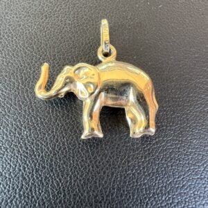 10k 1.6g Gold Elephant Charm