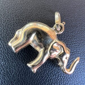 Alternative view of 10k 1.6g Gold Elephant Charm
