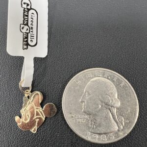 Alternative view of 14k 0.4g Gold Minnie Charm