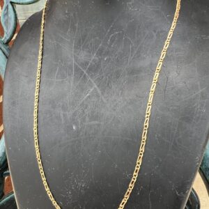 14k 6.5g Gold Unique Link Chain 18”