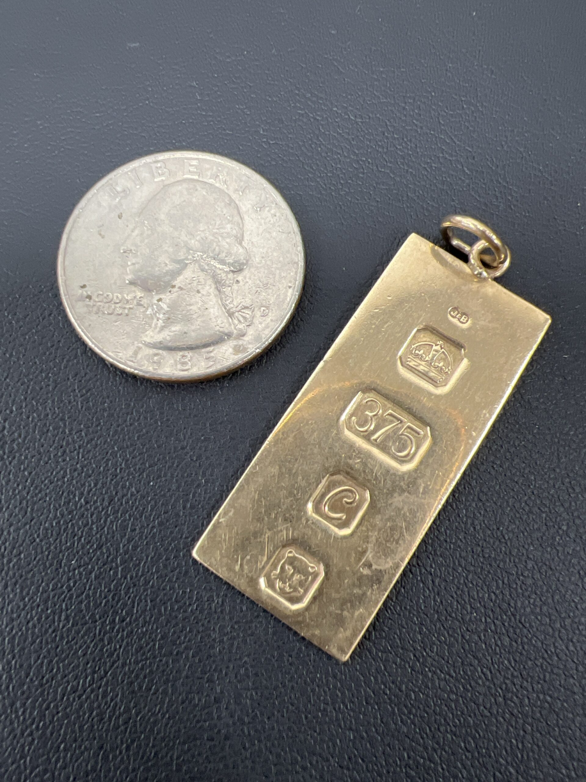 9k 7.9g Gold Pendant Charm - Image 4