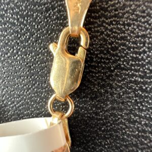Alternative view of 10k 7g Gold Two Tone Cuban 22”
