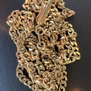 Alternative view of 18k 20g Gold Cuban Necklace 26”
