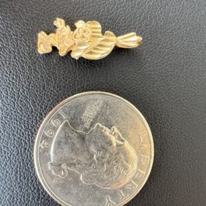 Alternative view of 14k 1g Gold Smurfette Charm