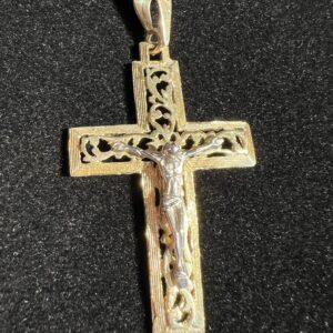 14k 5.3g Gold Crucifix Pendant