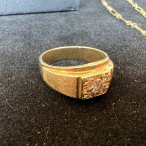 18k 14.3g Gold Ring 0.3 tcw