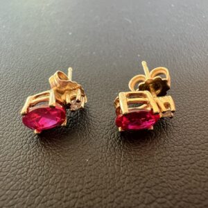 Alternative view of 14k 1.3g Gold Earrings