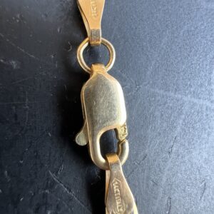 14k 7.8g Gold Figaro 18” - Image 3