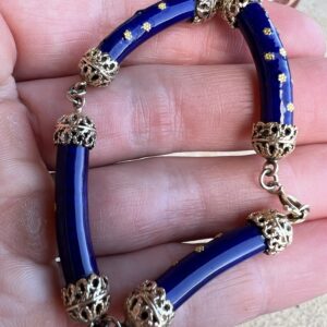 Alternative view of 14k 16.1g Gold “Midnight Sky” Bracelet