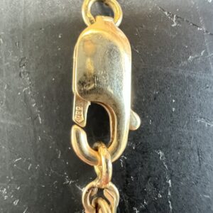 14k 14.3g Gold Rope Chain 20” - Image 5