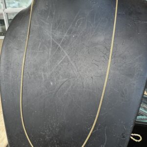 18k 2.6g Gold Cuban Chain 18”