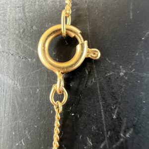 18k 2.6g Gold Cuban Chain 18” - Image 5