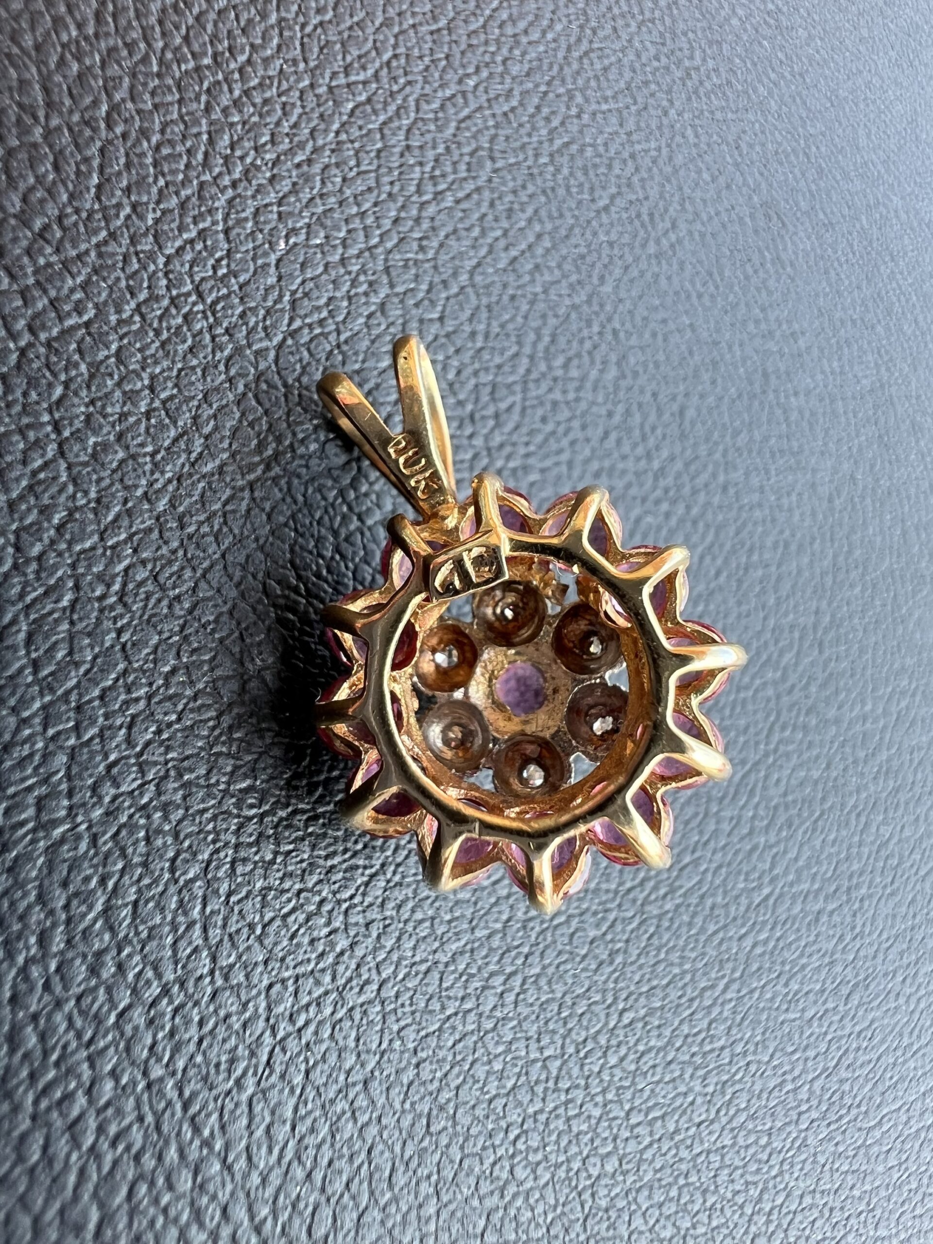 10k 1.3g Gold & Gemstone Charm - Image 4