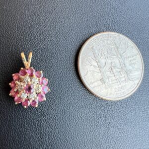 10k 1.3g Gold & Gemstone Charm - Image 3