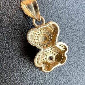 14k 1.5g Gold Bear Charm - Image 4
