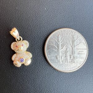 14k 1.5g Gold Bear Charm - Image 3