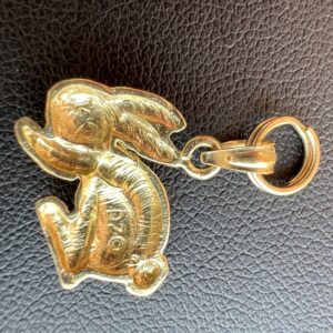 14k 1.7g Gold Rabbit Charm - Image 3