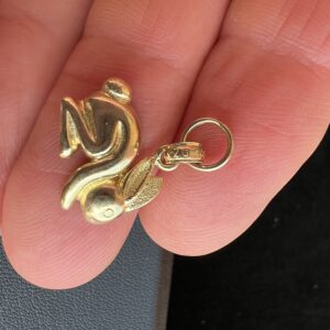 14k 1.7g Gold Rabbit Charm - Image 2