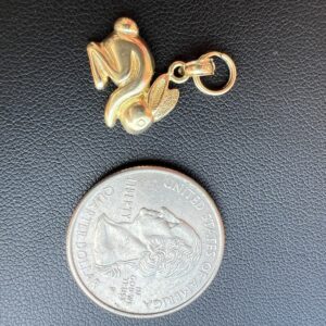 14k 1.7g Gold Rabbit Charm - Image 4