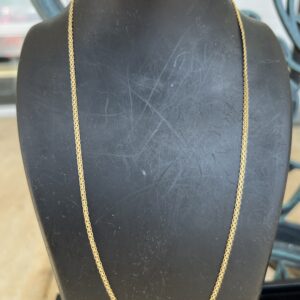 18k 4.7g Gold Unique Link Chain 20”