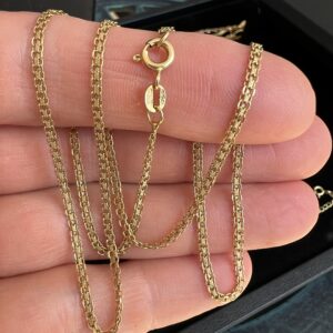 Alternative view of 18k 4.7g Gold Unique Link Chain 20”